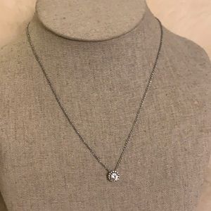 Stella & Dot Silver Necklace